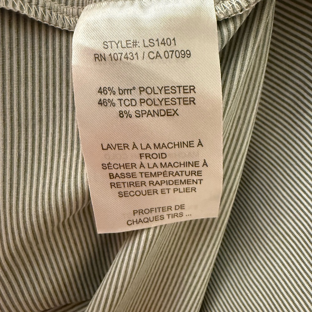 Linksoul Men's Classic Striped Polo in Gray - Picture 7 of 8